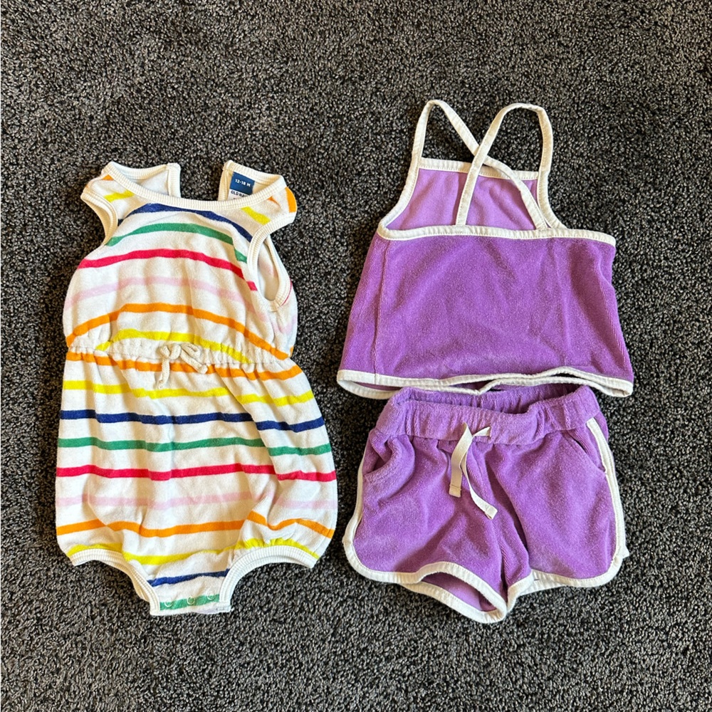 Terry cloth set